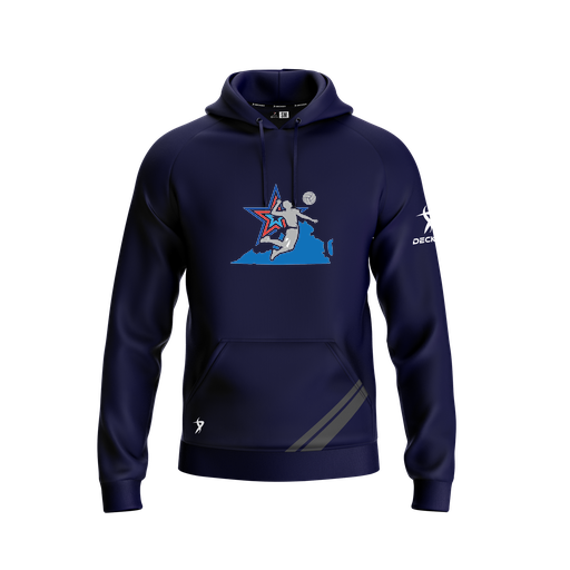 [FOLHSMNV-YXS-LOGO1] Summit Hoodie (Youth XS, Navy, Logo 1)