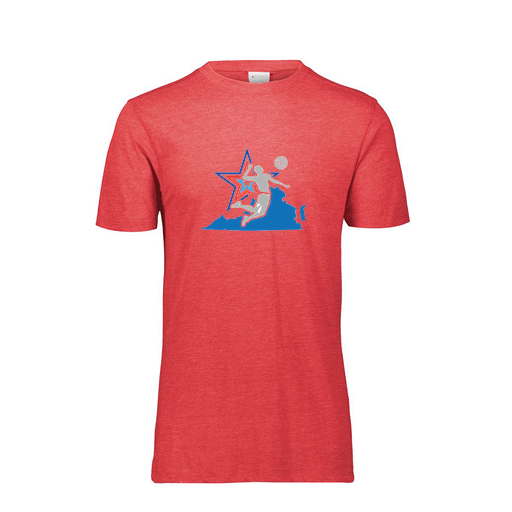 [FTSCUBRD-YS-LOGO1] Youth Ultra-blend T-Shirt (Youth S, Red, Logo 1)