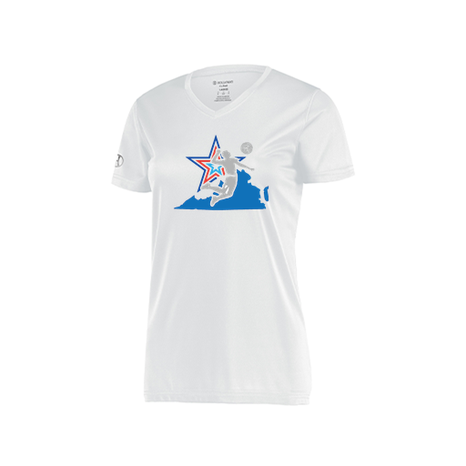 [222820.005.S-LOGO1] Ladies Movement Dri Fit Shirt (Female Adult S, White, Logo 1)